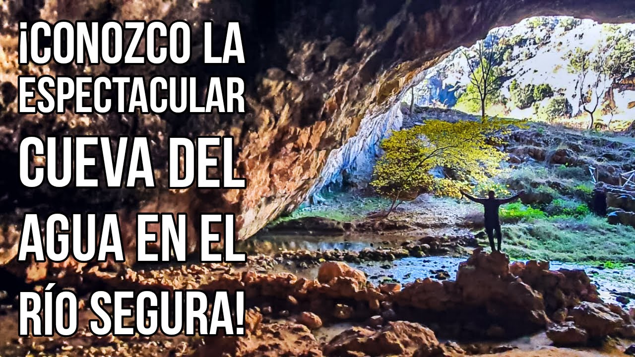 Conozco la CUEVA del AGUA💦💦 del río Segura caminando desde Poyotello.