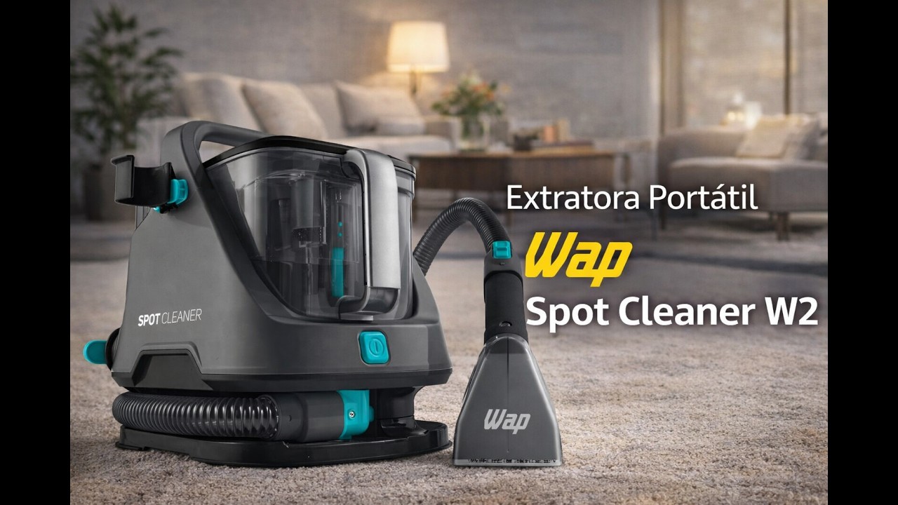 WAP Spot Cleaner W2 vale a pena? Remove manchas difíceis ou só molha o tecido?