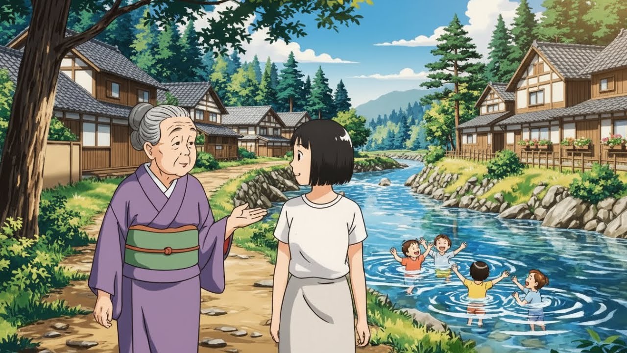 Foraging Matsutake with Grandma in the Pines | A Peaceful Life on the Hillside | Ghibli-Style Video