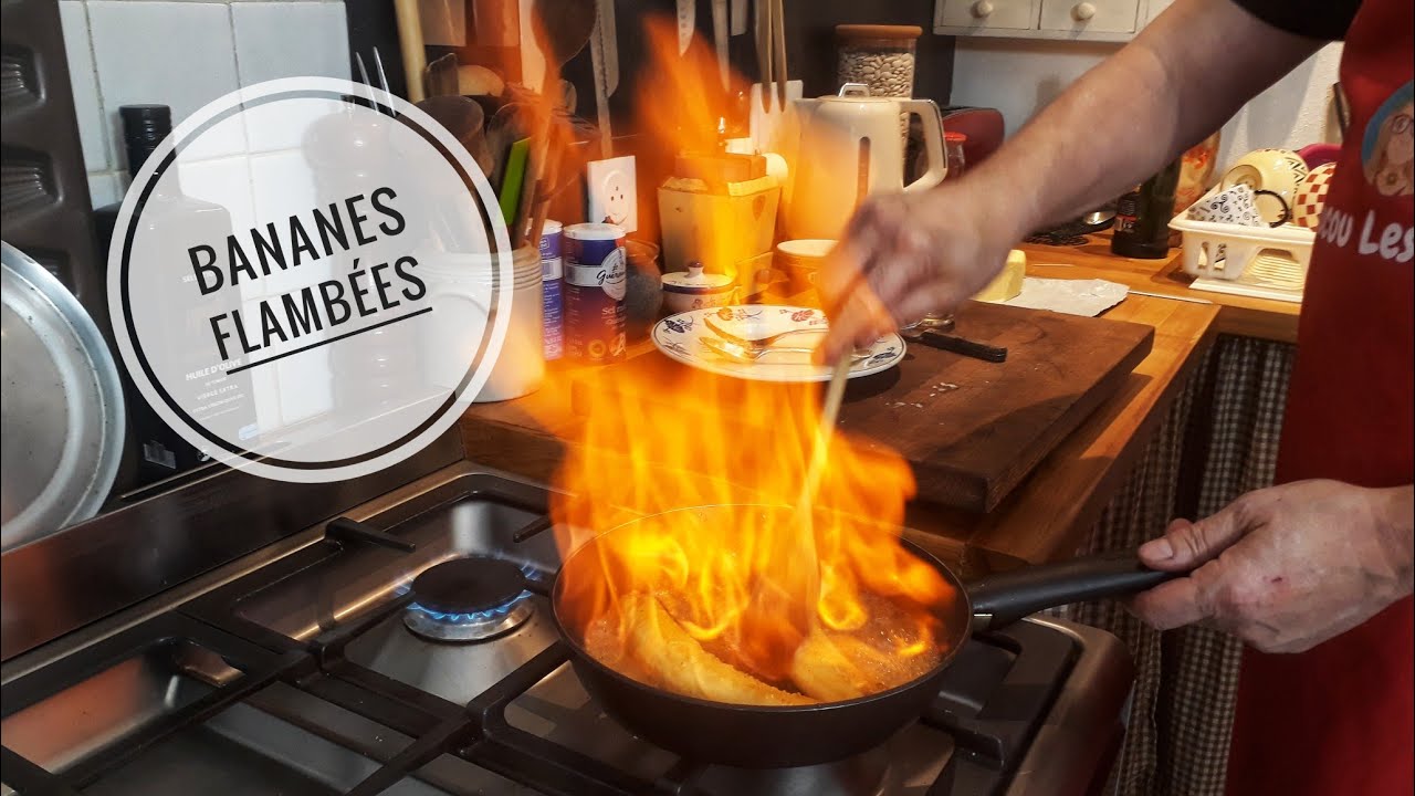 BANANES 🍌FLAMBÉES