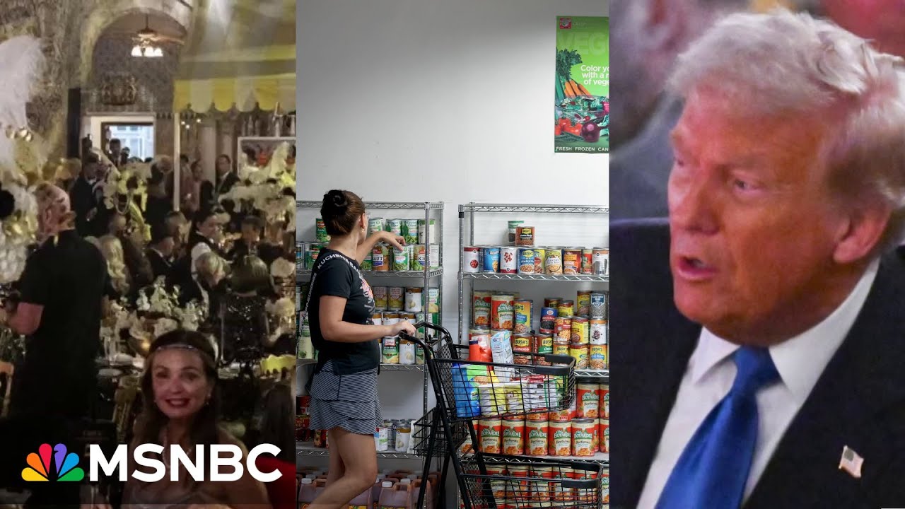 ‘Obliviousness’: Trump hosts ‘Great Gatsby’ Halloween party as food assistance expired for millions