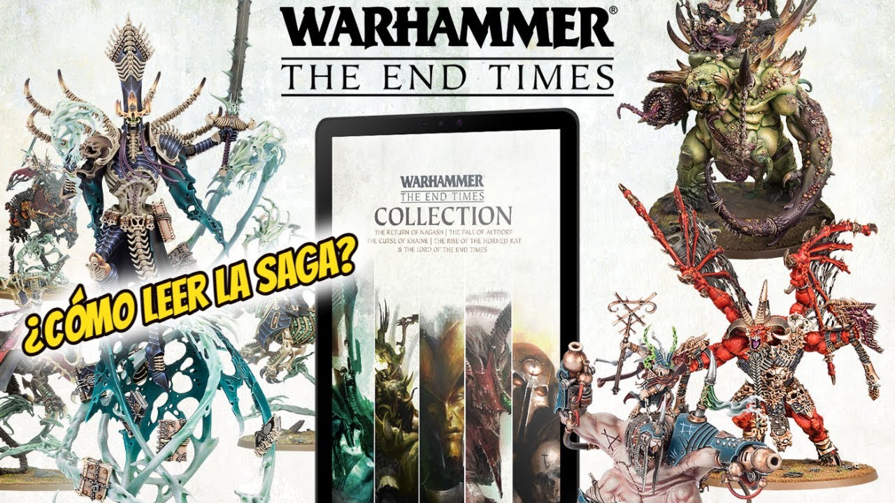 Warhammer Fantasy The End Times | Guía y cronología de lectura | Cómo leer de El Fin de los Tiempos