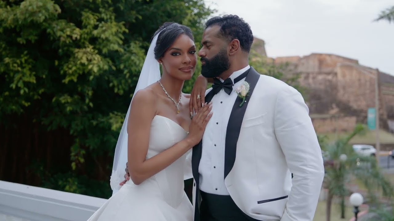 Miss Universe Puerto Rico & Doctor Charles |  Stunning Puerto Rico–India Fusion Wedding