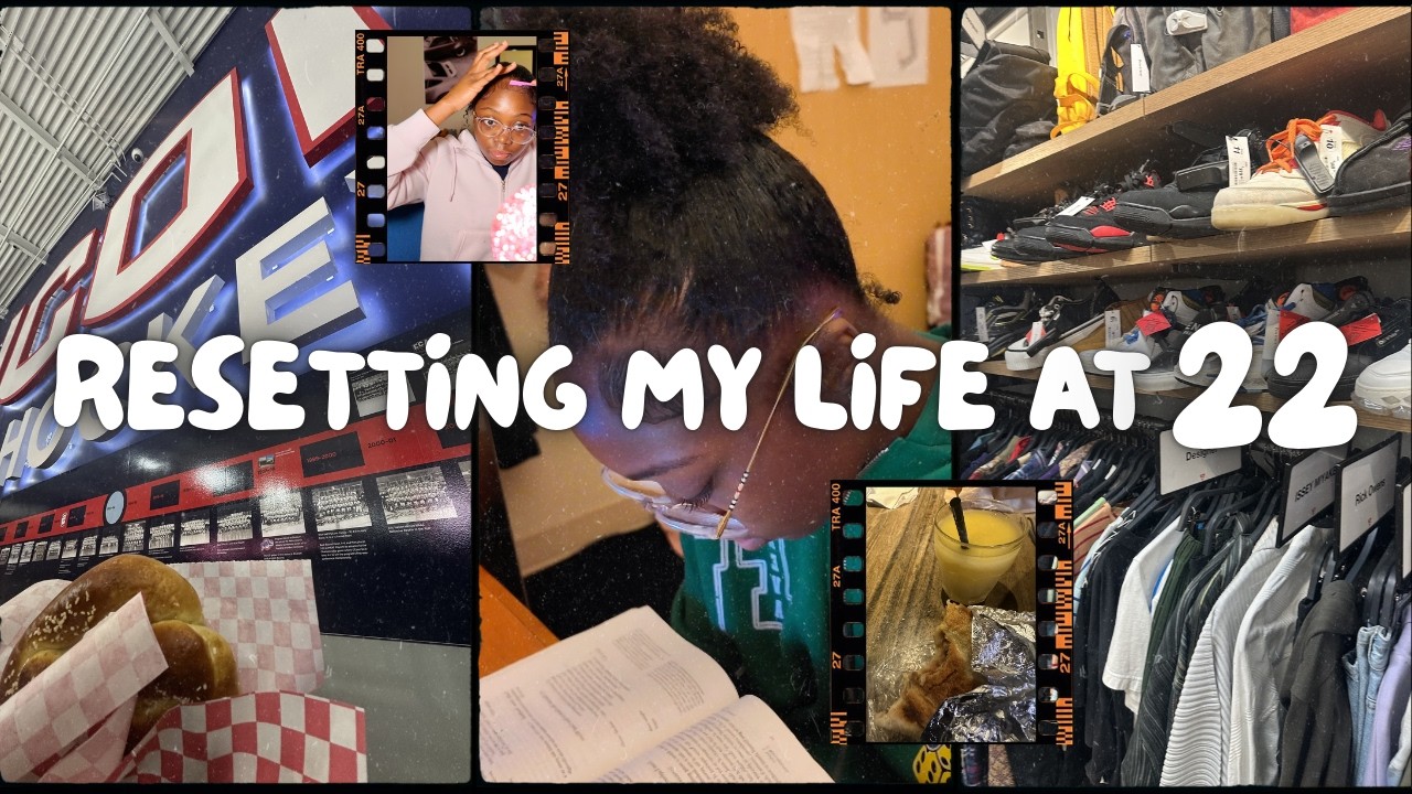 resetting my life at 22 | boston vlog + mindset change