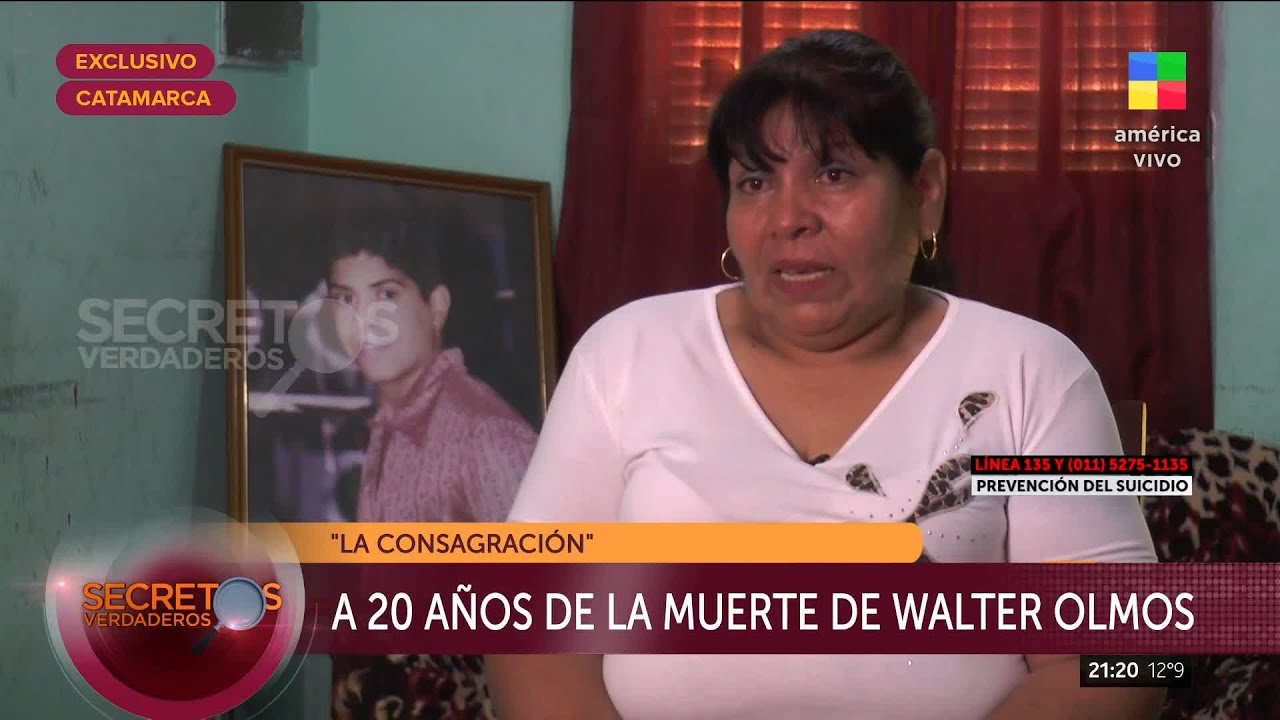 ⚫ El último llamado de Walter Olmos a su madre