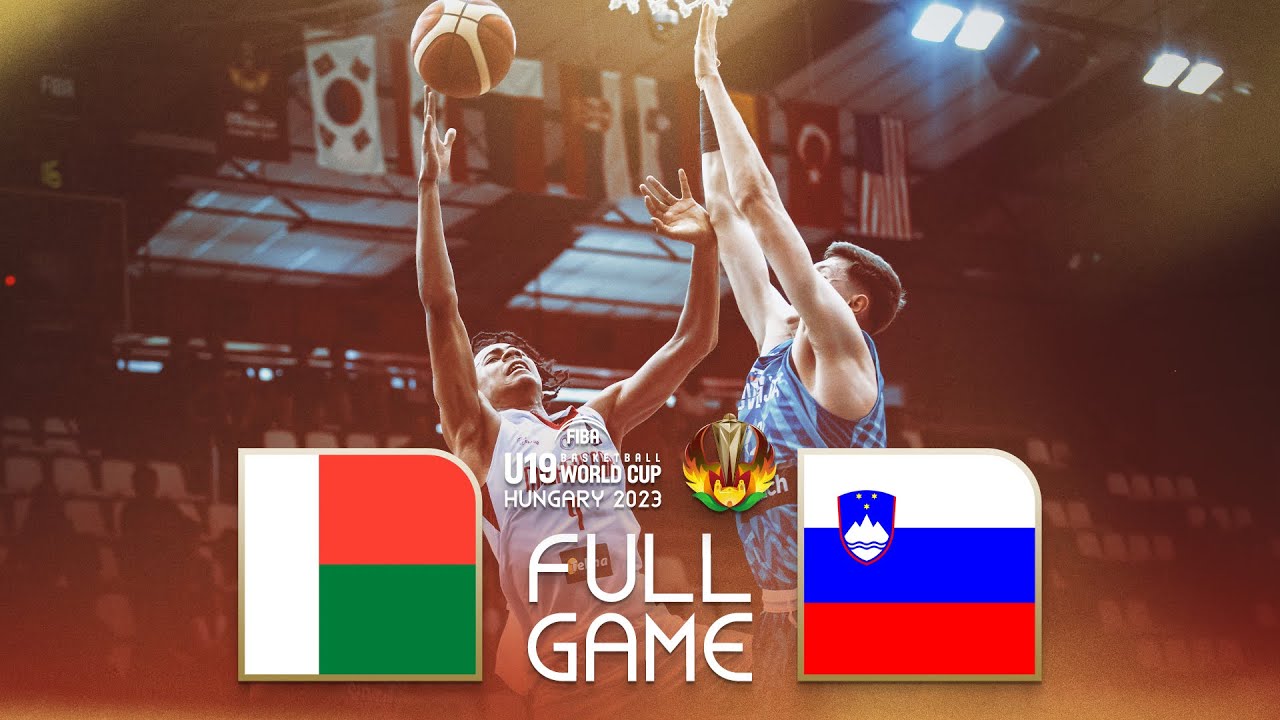 Madagascar v Slovenia | Full Basketball Game | FIBA U19 Basketball World Cup 2023