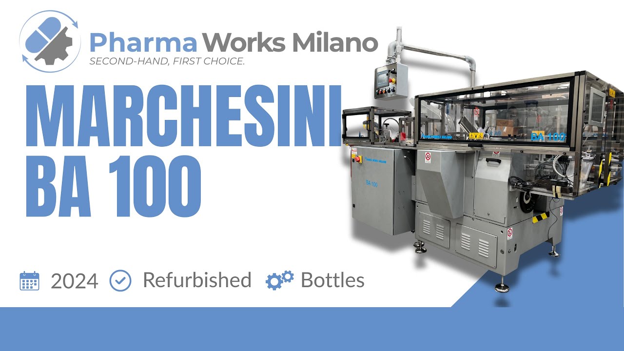 Cartoning machine - Marchesini BA-100
