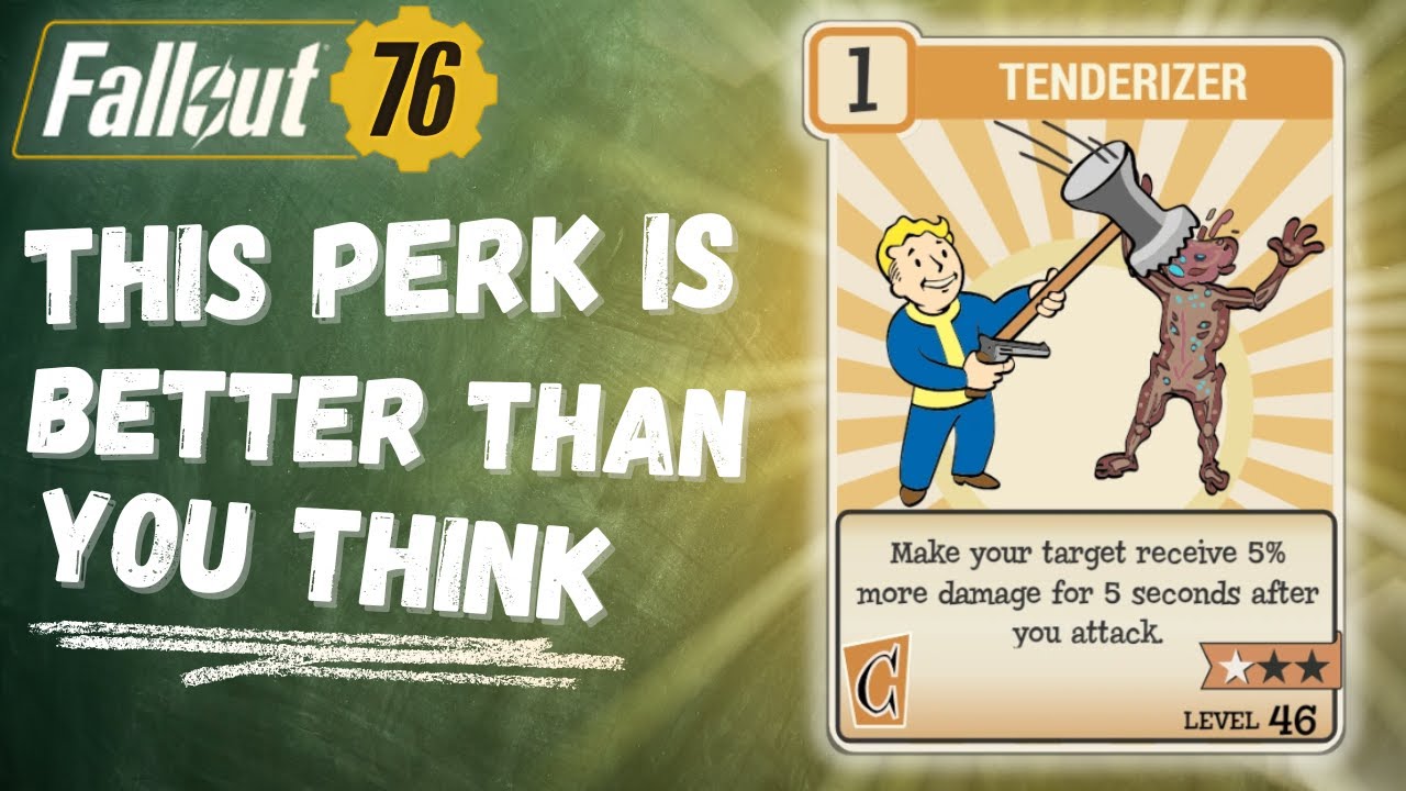 STOP Playing Fallout 76 Without This ONE Perk!