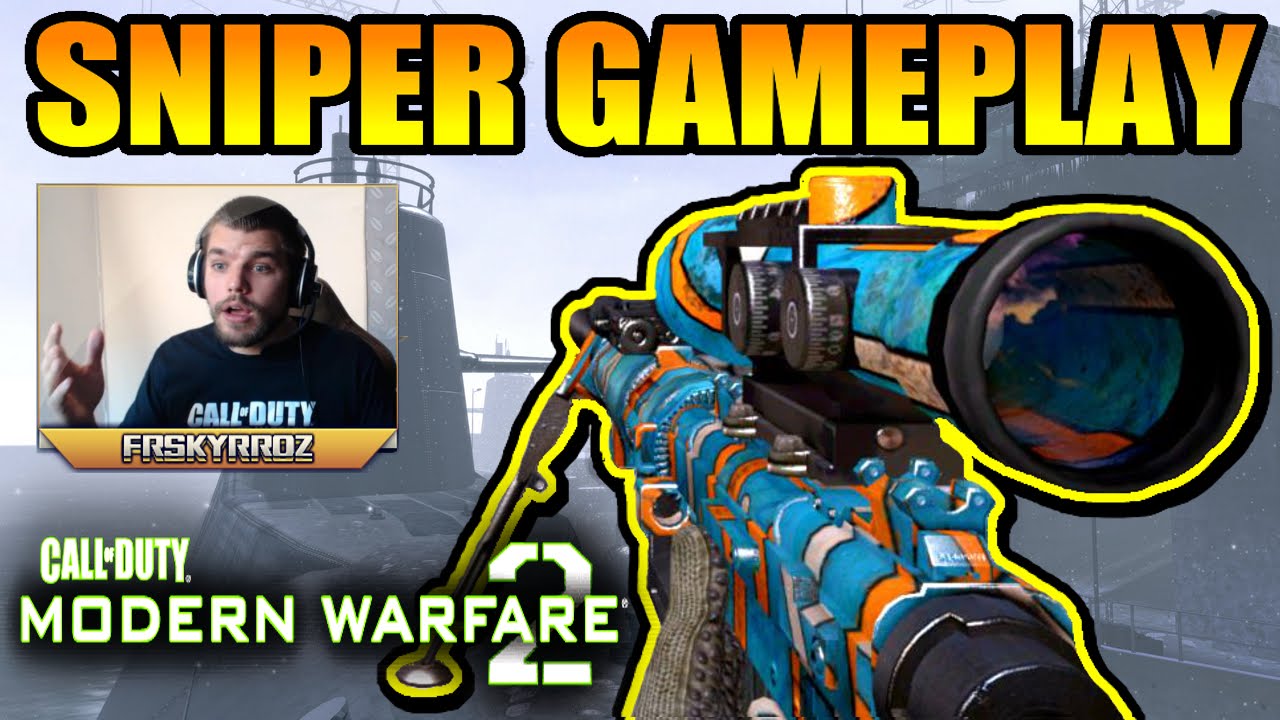 MW2 LIVE SNIPER #6 - DELIRE ET RAGE | SkyRRoZ