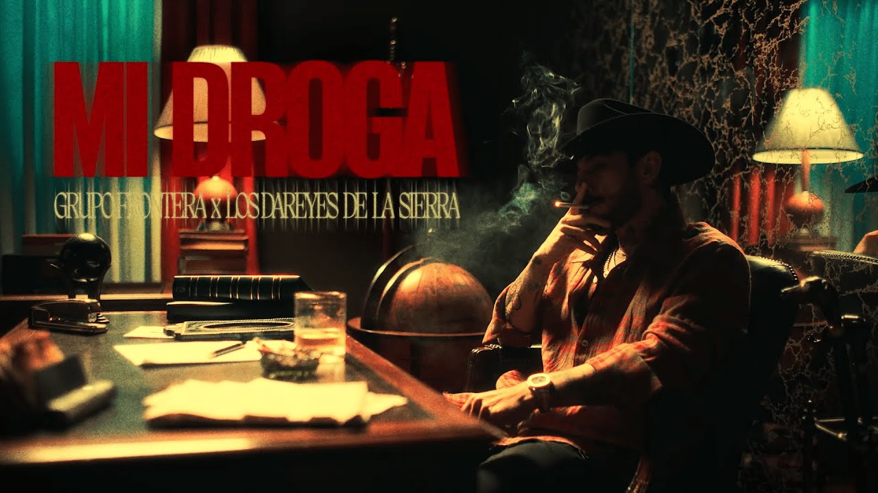 Grupo Frontera, Los Dareyes De La Sierra - mi droga (Visualizer)