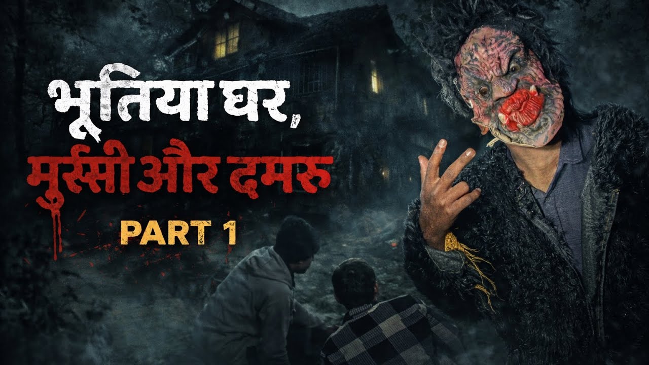 भूतिया👻 घर🏠MUNSHI !! DAMRU !! PART 1