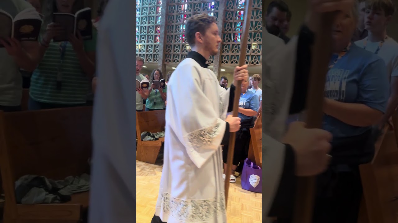 ✝️ Entrance Procession at Higher Things Closing Divine Service 🥹❤️ #lutheran #music #organ #jesus