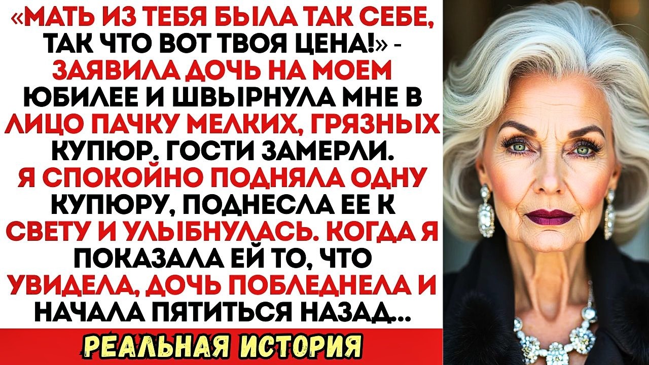 Дочь бросила мне в лицо мятые купюры: «Вот тебе за роды, больше ты не стоишь!». Но я…