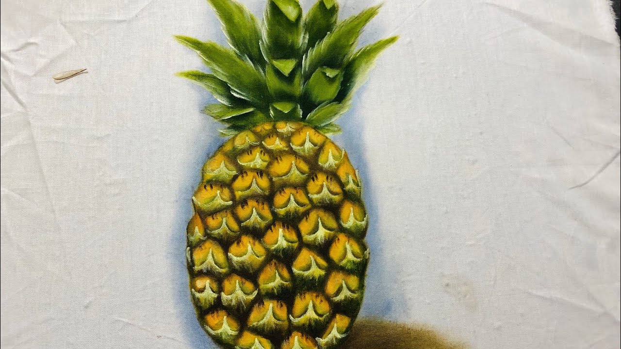 APRENDA PINTAR ABACAXI