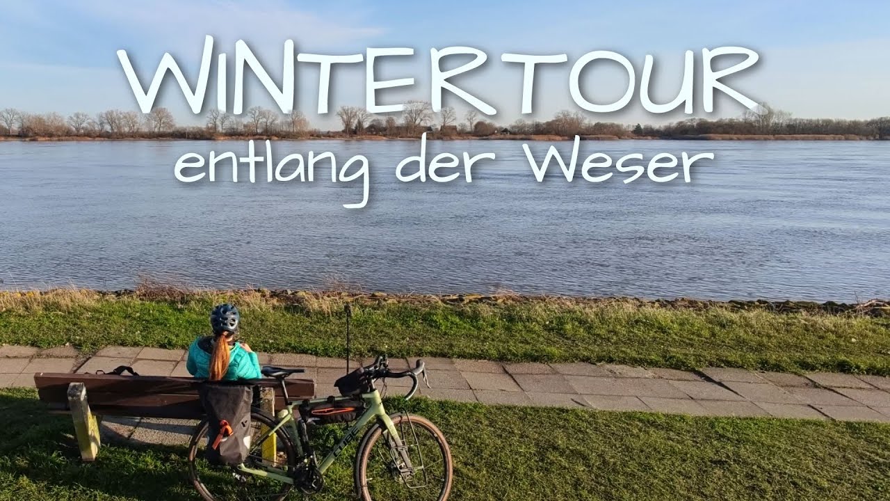 Winter-Heimrunde an der Weser 🚲❄️ | Sonne, Ruhe & ein unerwarteter Moment