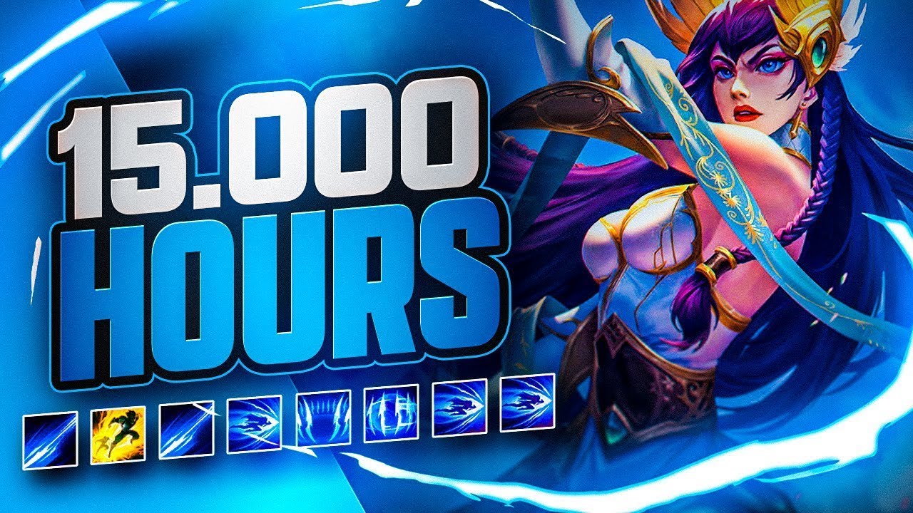 What 15,000 HOURS of IRELIA Experience Looks Like - League of Legends