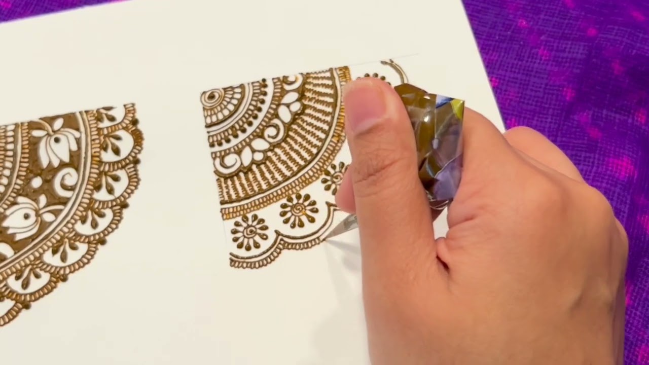 Learn Rajasthani Mehndi Best Online Henna Tutorial Part 2