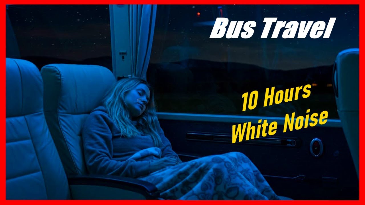 Bus Driving Sounds to Sleep Fast 🚌 Riding Sound on a Bus for Beat Insomnia