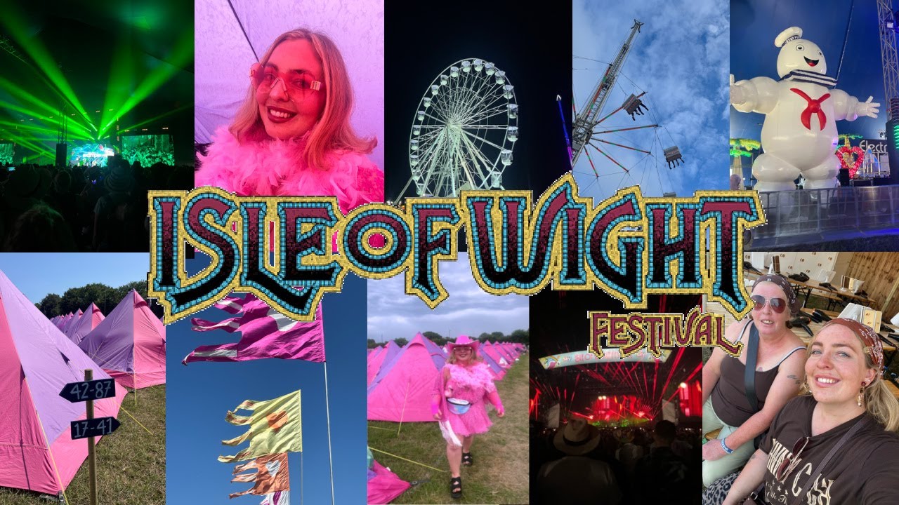 Isle of Wight Festival 2025 4 Day Vlog | Pink Moon Camping Experience
