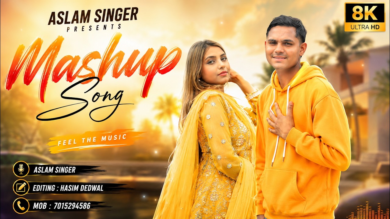 Aslam Singer Mewati { Mashup Song } Aslam Singer 3 Brothers New 4k Official Audio Video Song 🎵