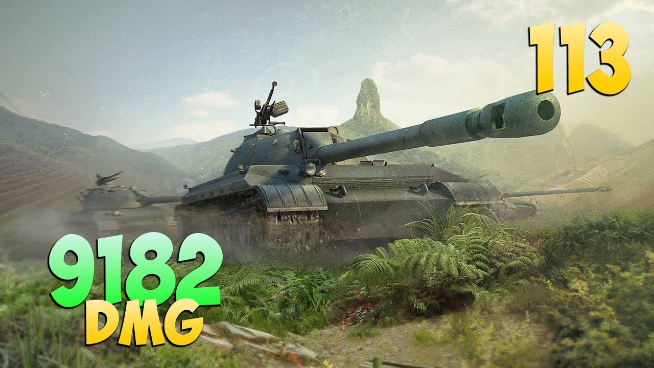 113 - 5 Frags 9.1K Damage - Definitely good! - World Of Tanks