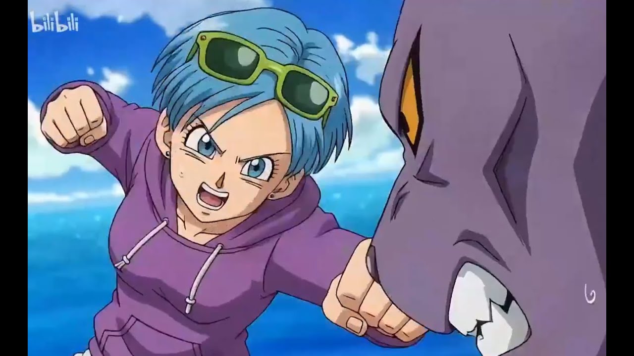 Bulma vs Beerus by seedance Dragon Ball Super