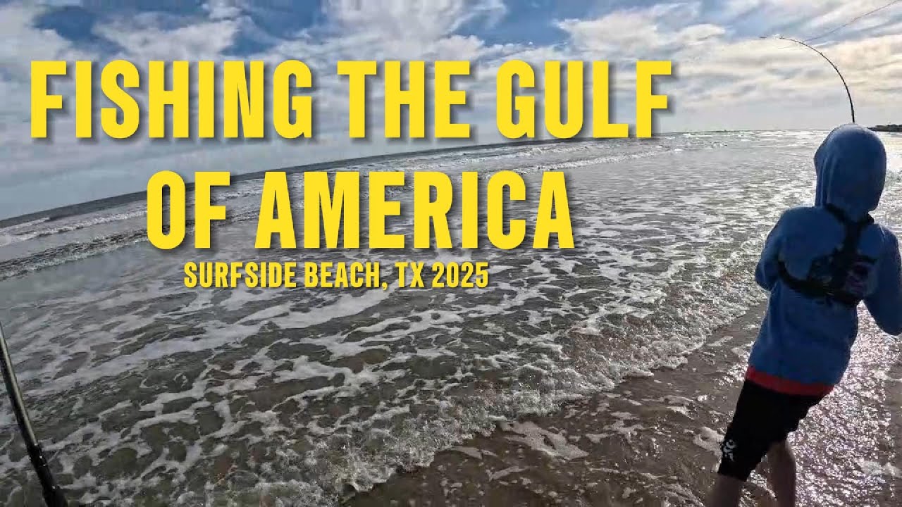 FISHING SURFSIDE BEACH IN THE GULF OF AMERICA 2025