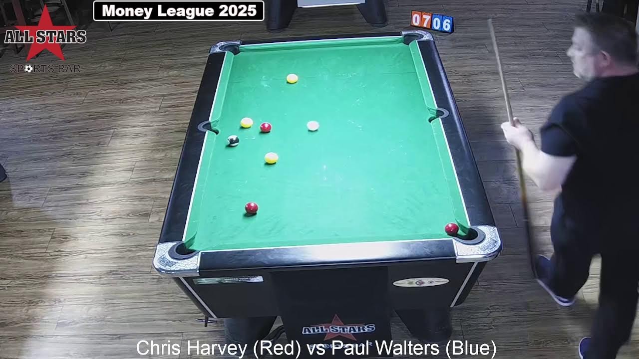 Allstars Weston Money League Chris Harvey VS Paul Walters