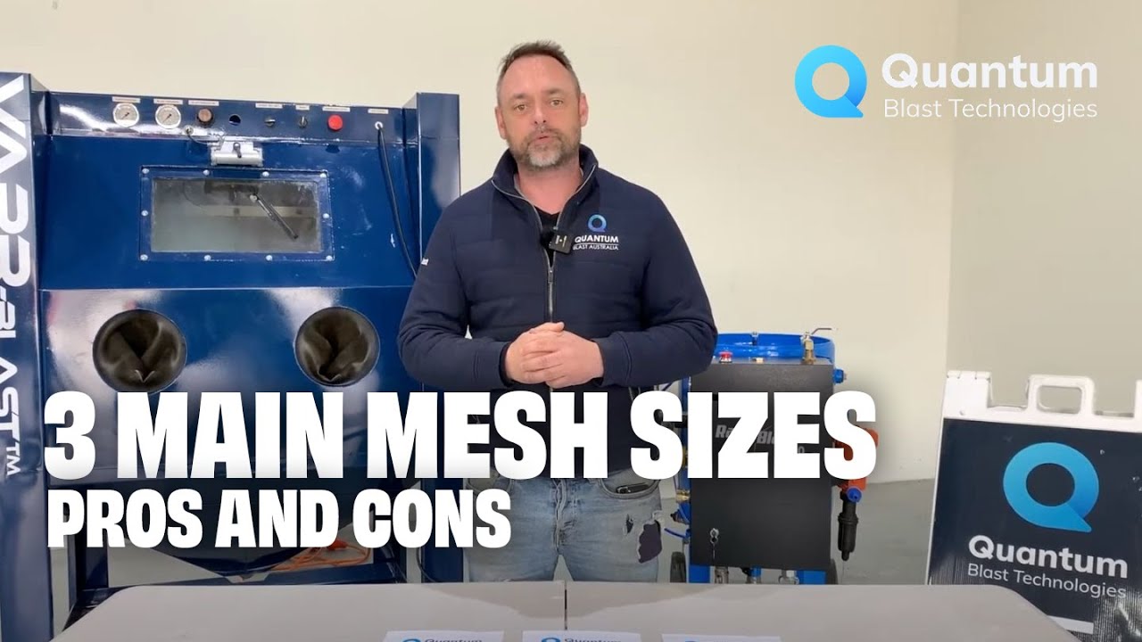 Which size garnet should I use? Pros and Cons of 3 main mesh size on the market.
