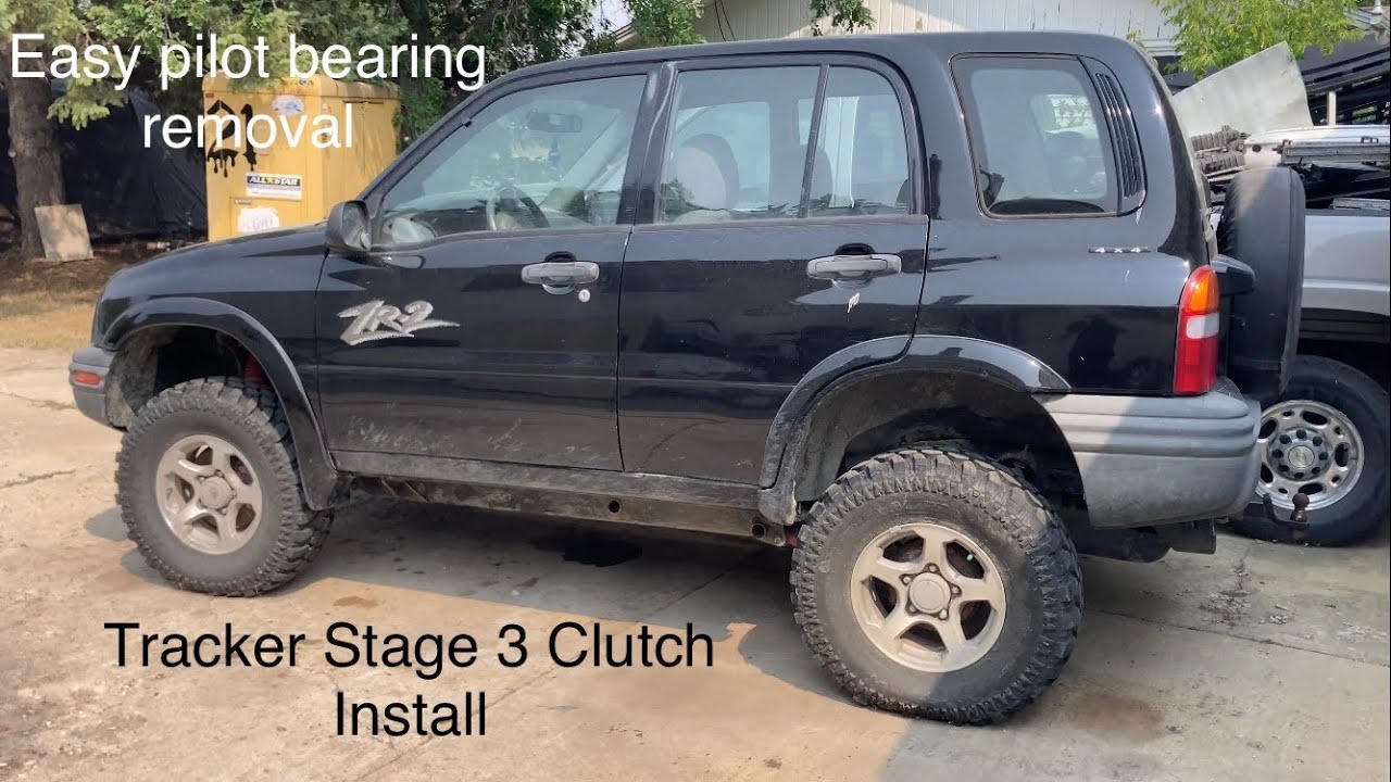 Tracker stage 3 clutch install