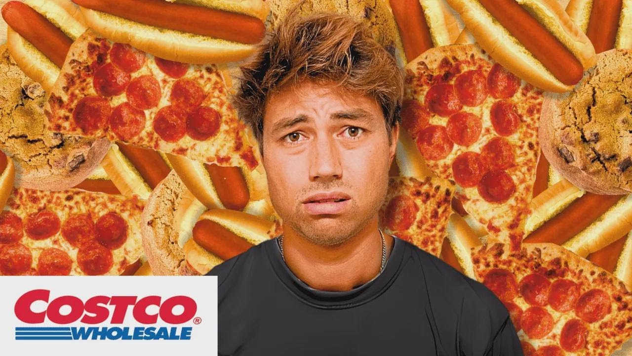 Só comi no Costco por uma semana e dobrei meu gasto todo dia