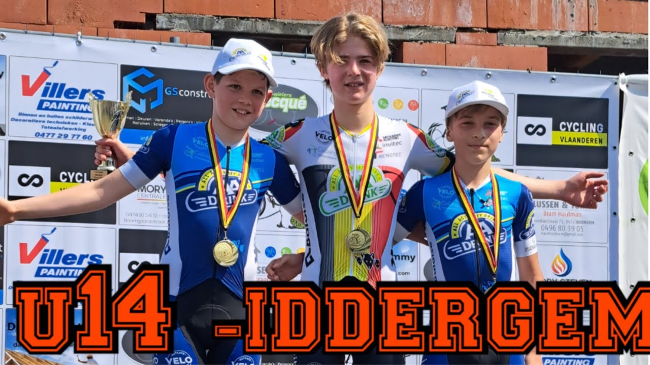 cyclingrace Iddergem u14 and u9 and u10 13/05/2023