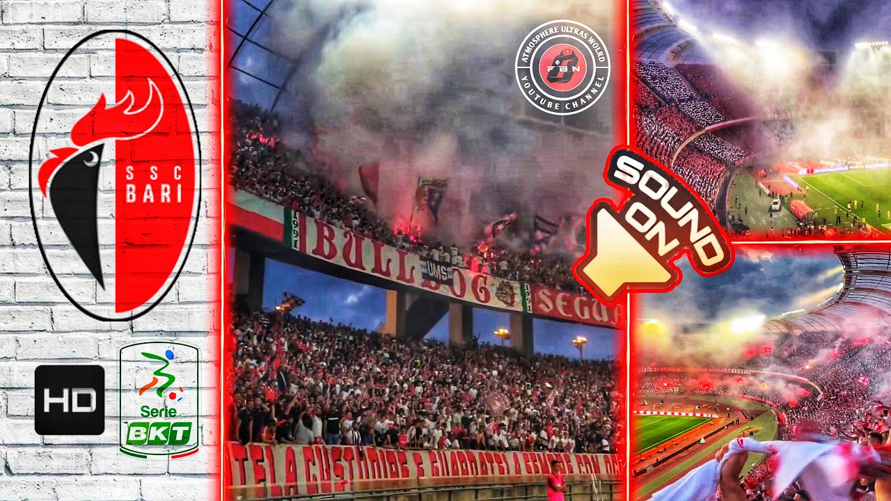 🔴⚪ SSC BARI FANS SPECTACULAR SUPPORT IN STADIO SAN NICOLA &bull; Play off &bull; SSC Bari vs Cagliari 0-1