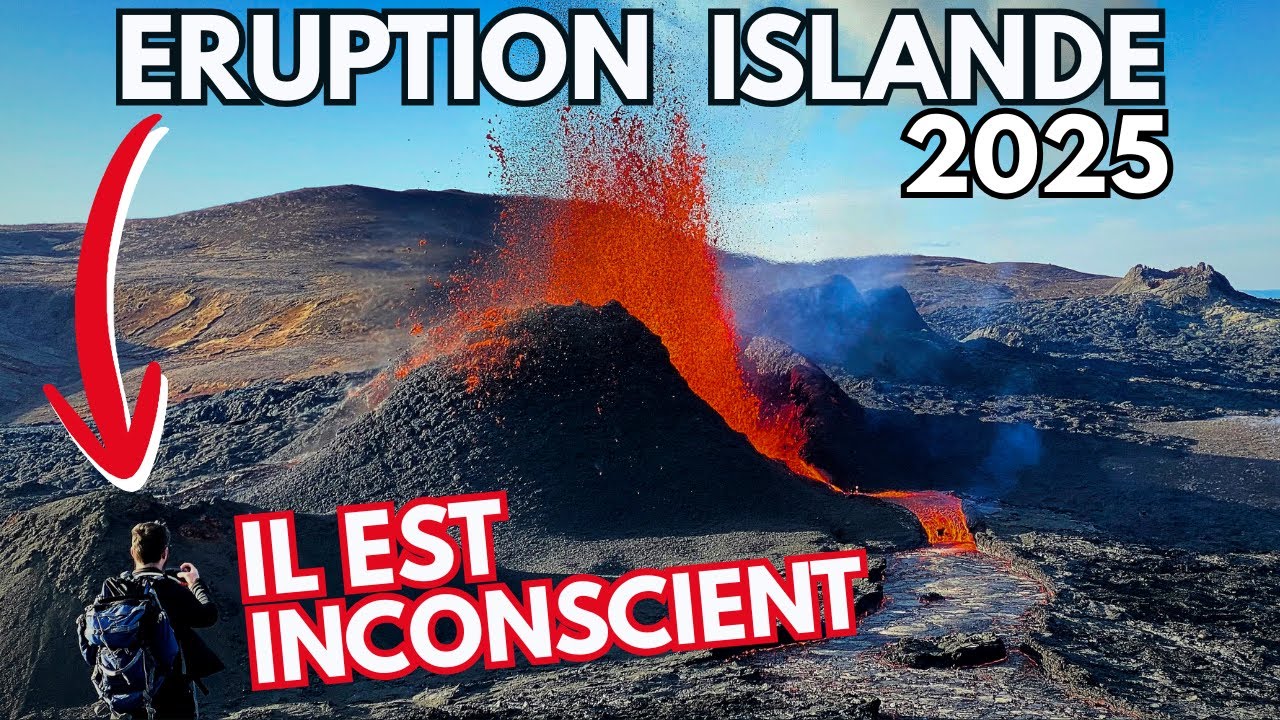 VOLCAN ISLANDE - L'INCROYABE SPECTACLE CONTINUE !!