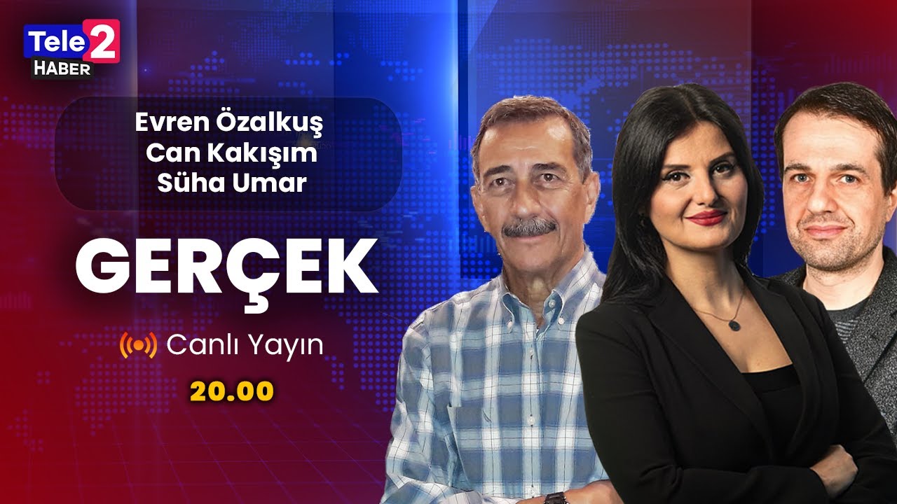 #CANLI Evren Özalkuş ile Gerçek | Konuklar: Can Kakışım, Süha Umar (23 Ocak 2025)