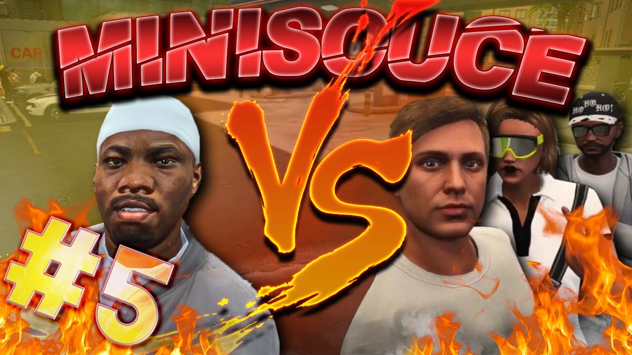👮&zwj;♂️ MINI SOUCE - KING VS LE TRIO 🥊 #5 [GTALIFEV4]