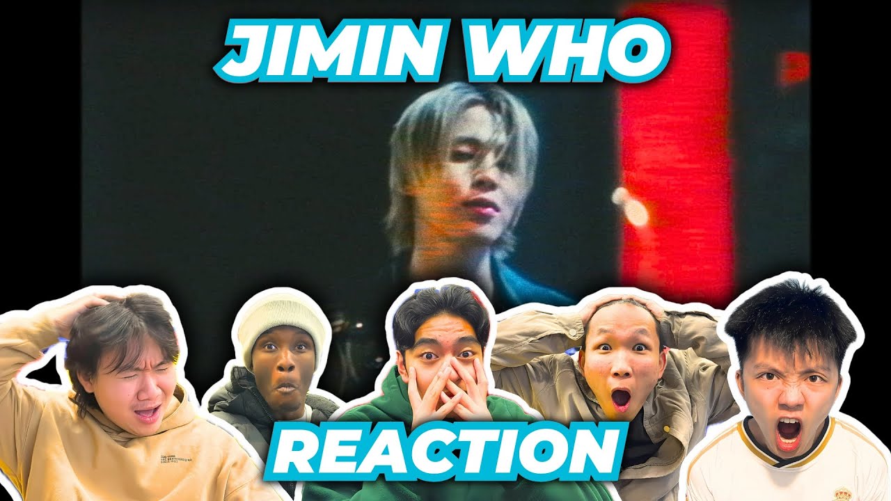 FIRST TIME REACTING TO Jimin 'Who' MV & Dance Practice