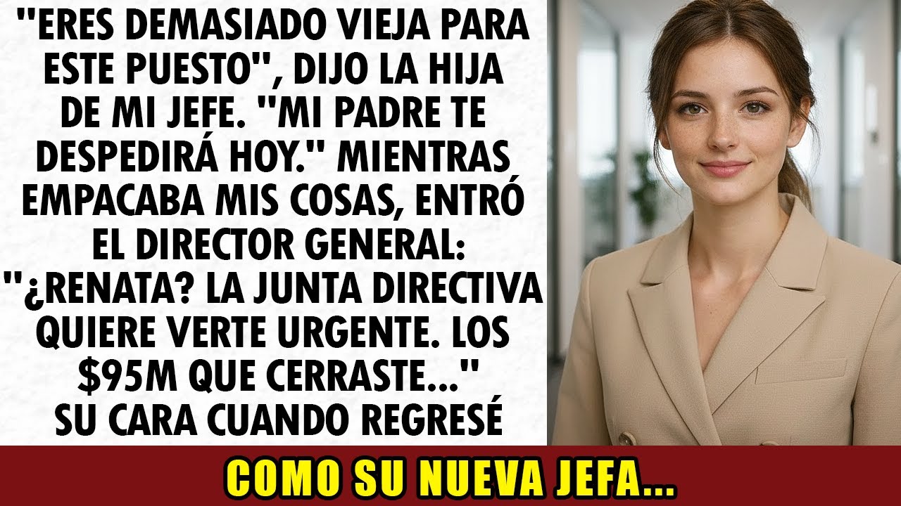 Me Despidieron Mientras Su Hija Cerraba $95M — Horas Después, La Junta Me Rogó Volver