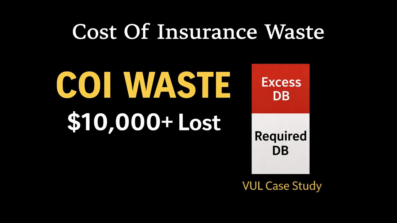 COI Waste Explained | How Bad VUL Design Quietly Destroys Value