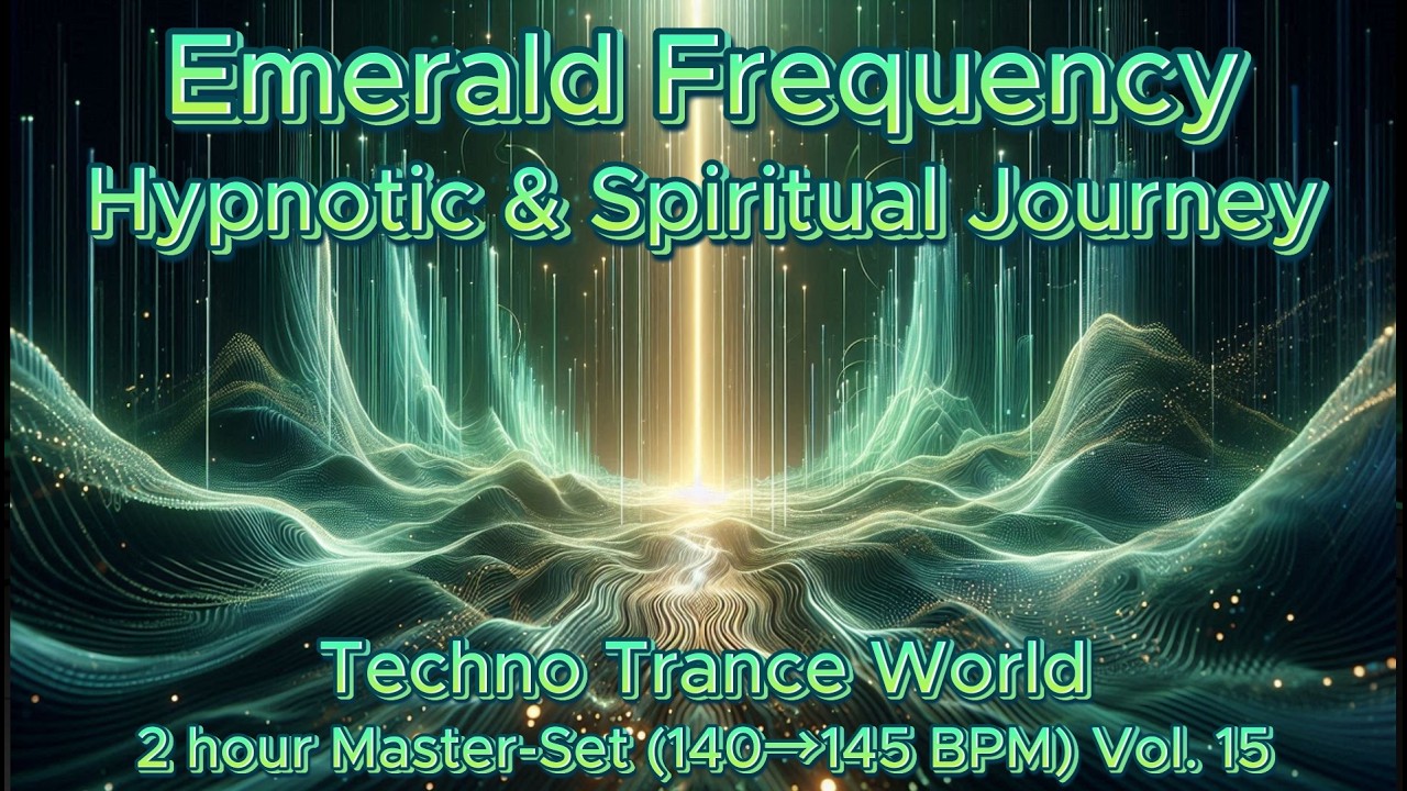 Emerald Frequency | Progressive Trance Techno Spiritual Journey (140→145 BPM) | TTW Vol. 15