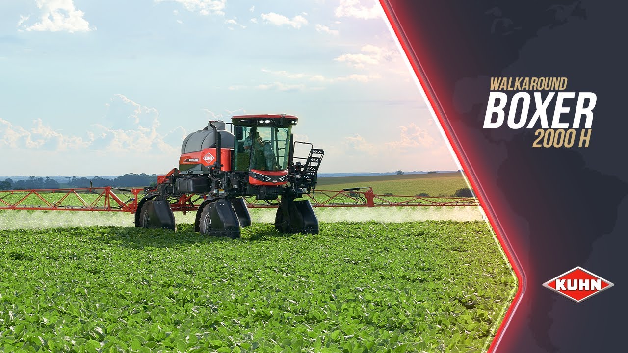 Walkaround | Pulverizador Autopropelido | KUHN BOXER 2000 H