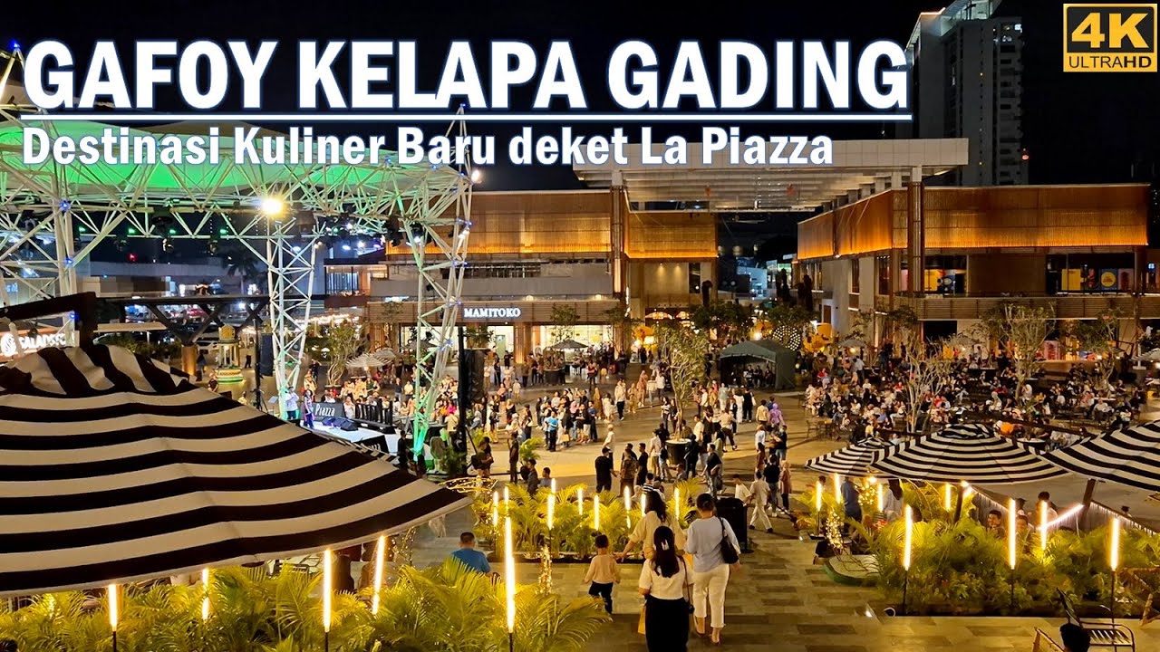 Baru❕ GAFOY at KELAPA GADING ❗ #walkingaround #mallbaru #Gafoy at #LaPiazza #kelapagading #jakarta