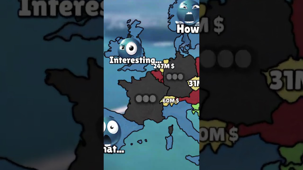 Higgest Bank Robbery Ever In Your Country #europe #map #mapping #mapper 