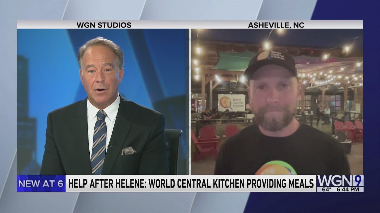 Help After Hurricane Helene: World Central Kitchen Providing Meals