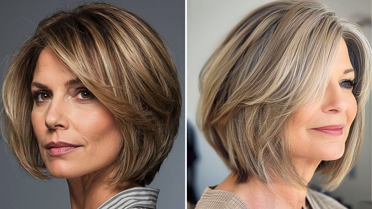 15+ Gorgeous Hairstyles For Women Over 50 With Thick Hair | Pretty Hair