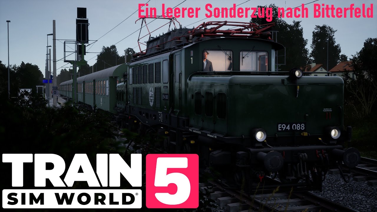 Train Sim World 5 - 115 Jahre Jubiläum Elektrifizierung: Bitterfeld-Dessau | Rapid Transit