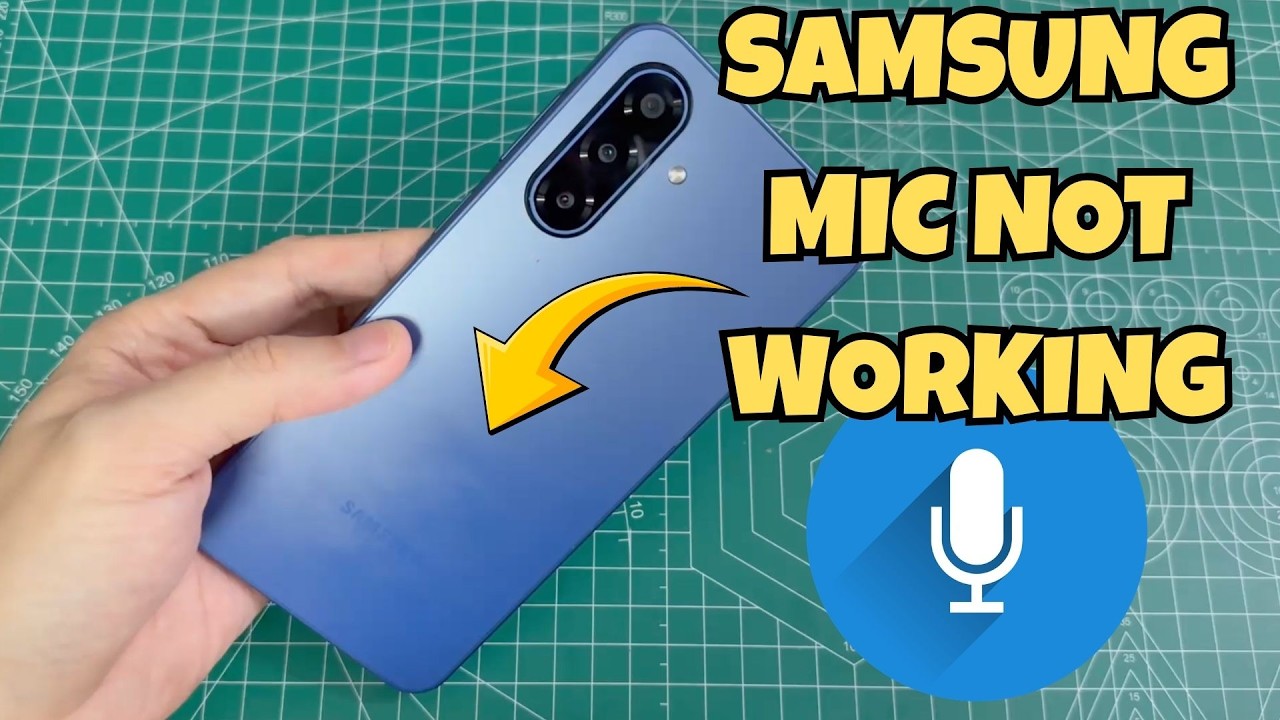 Решение проблемы с неработающим микрофоном Samsung A17 | Устранение проблемы с микрофоном Samsung...