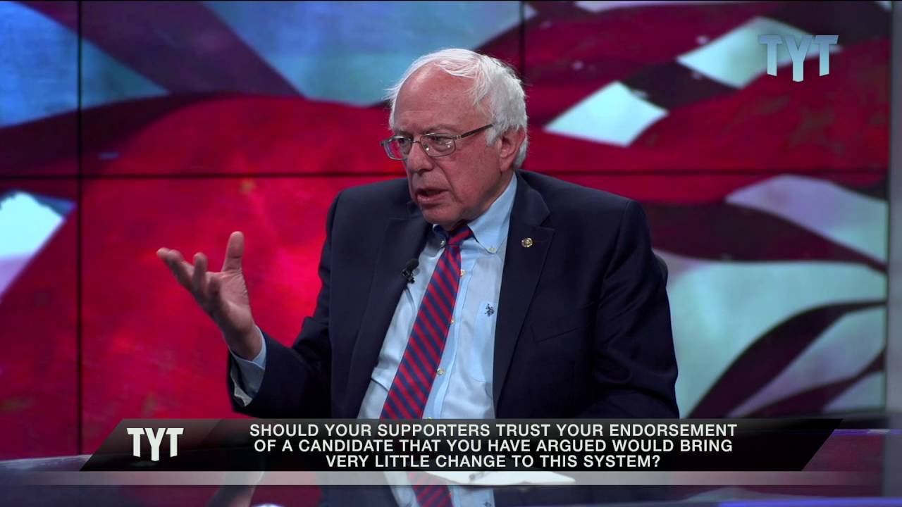 Bernie Sanders: On Supporting A Third-Party Candidate