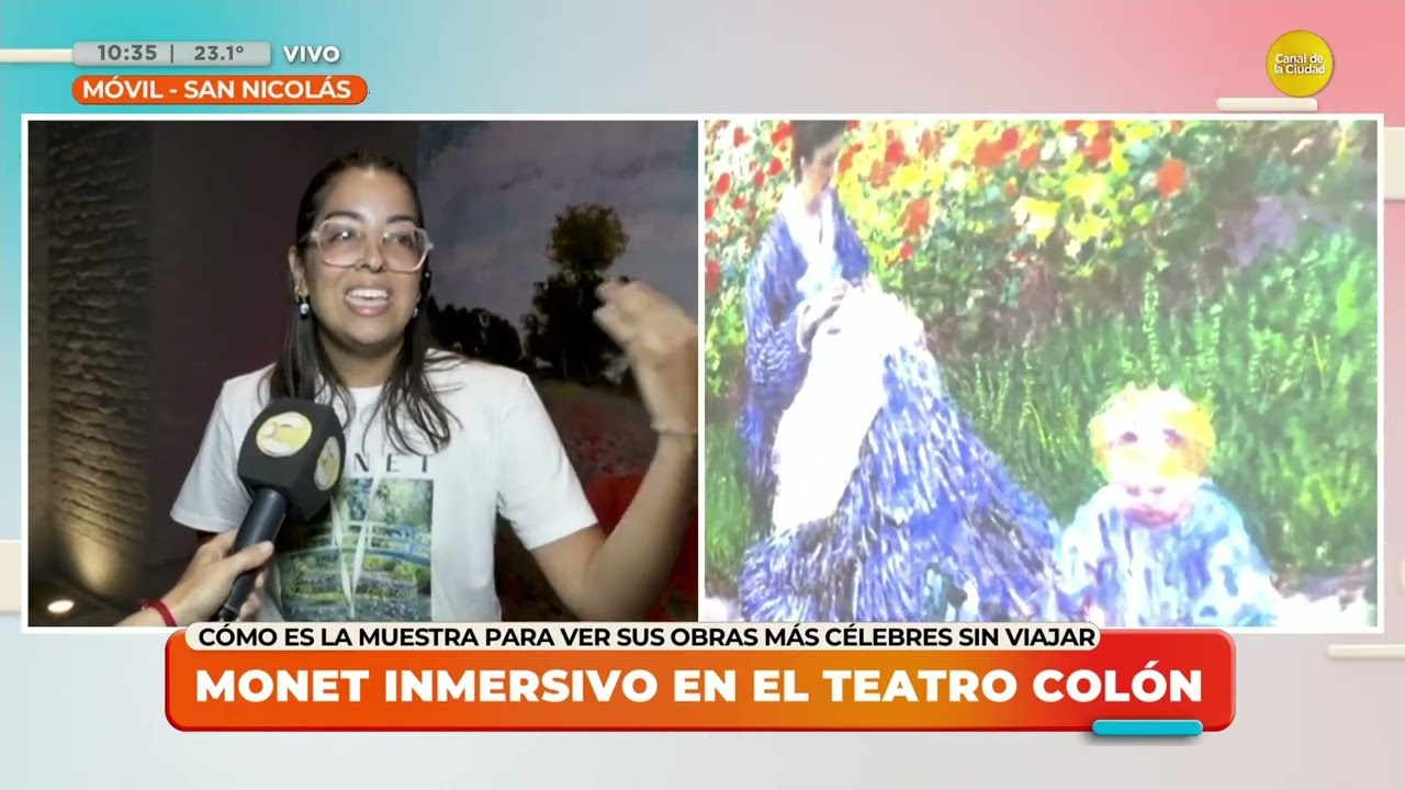 Monet inmersivo en el teatro Colón │LPELDM│ 20-01-26