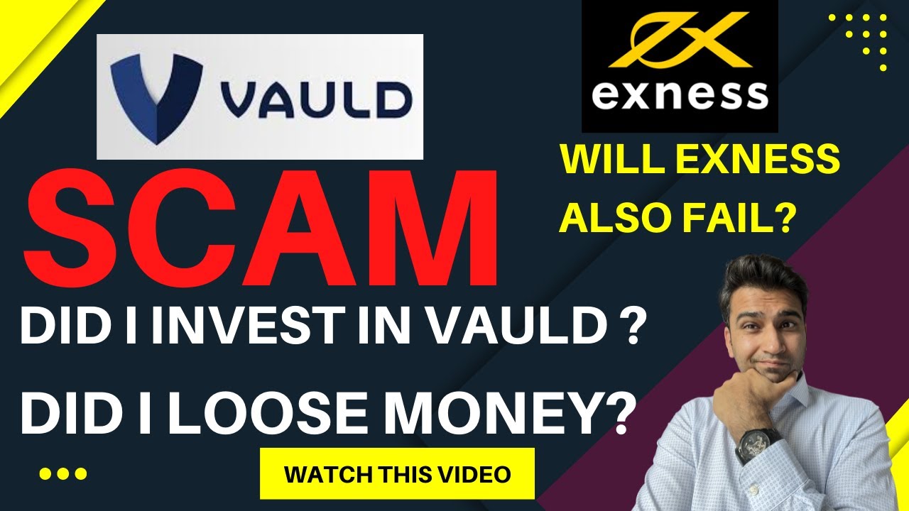 VAULD SCAM || Will exness also fail? how much money you will get?#vauld #exness